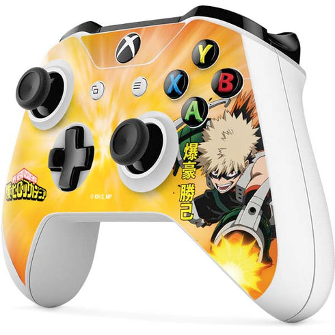 My Hero Academia Katsuki Bakugo Season 4 Xbox One S Controller Skin