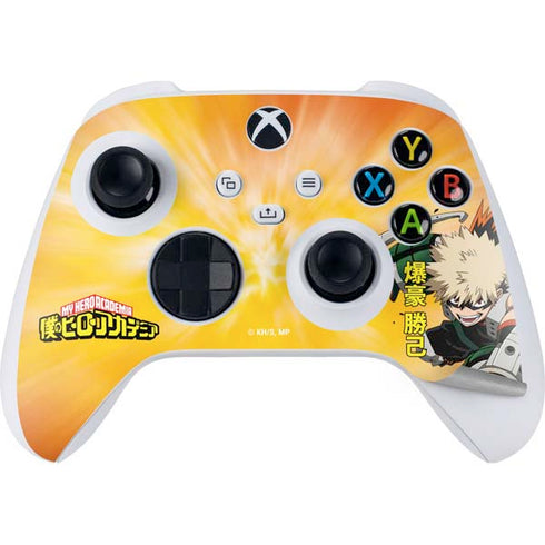 My Hero Academia Katsuki Bakugo Season 4 Xbox Series S Bundle Skin