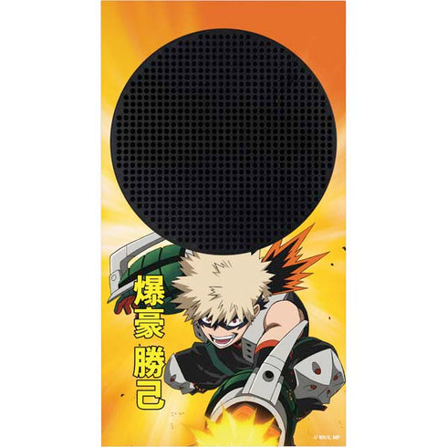My Hero Academia Katsuki Bakugo Season 4 Xbox Series S Console Skin