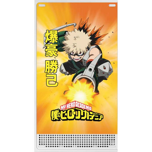 My Hero Academia Katsuki Bakugo Season 4 Xbox Series S Console Skin