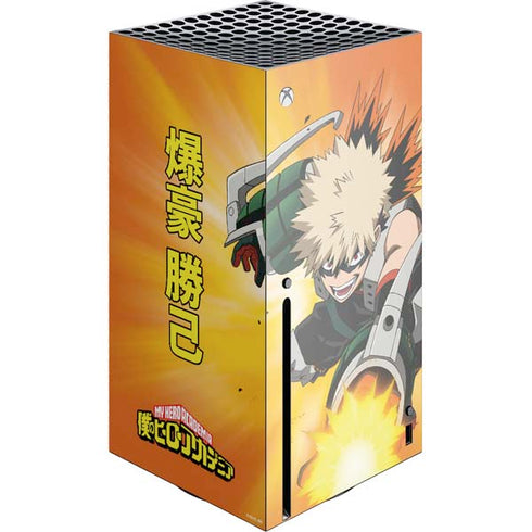 My Hero Academia Katsuki Bakugo Season 4 Xbox Series X Console Skin