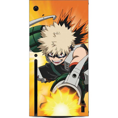 My Hero Academia Katsuki Bakugo Season 4 Xbox Series X Console Skin