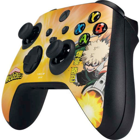 My Hero Academia Katsuki Bakugo Season 4 Xbox Series X Controller Skin