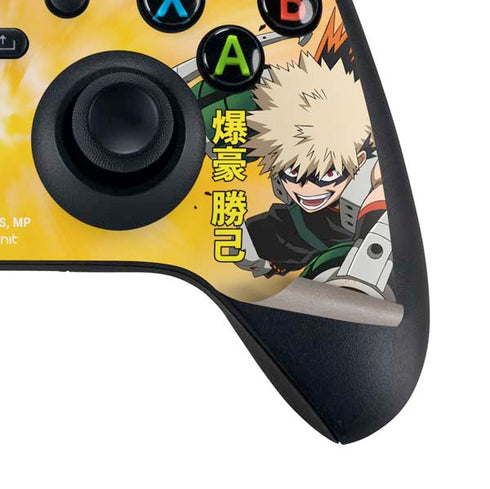 My Hero Academia Katsuki Bakugo Season 4 Xbox Series X Controller Skin