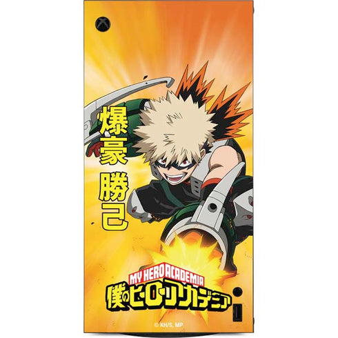 My Hero Academia Katsuki Bakugo Season 4 XBox Series X Digital Edition Console Skin