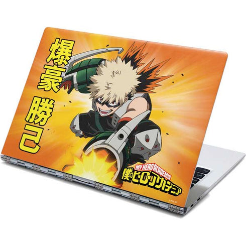 My Hero Academia Katsuki Bakugo Season 4 Yoga 910 2-in-1 14in Touch-Screen Skin