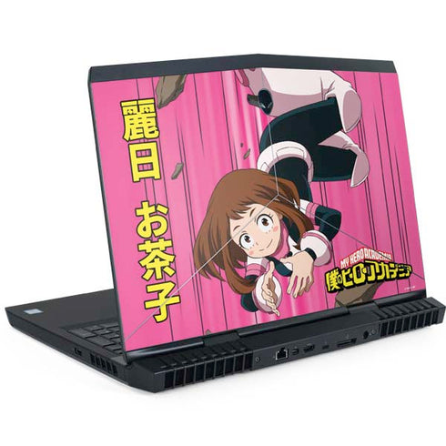 My Hero Academia Ochaco Uraraka Season 4 Dell Alienware Skin