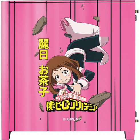 My Hero Academia Ochaco Uraraka Season 4 Corsair 4000D Tempered Glass Mid-Tower ATX Case Skin
