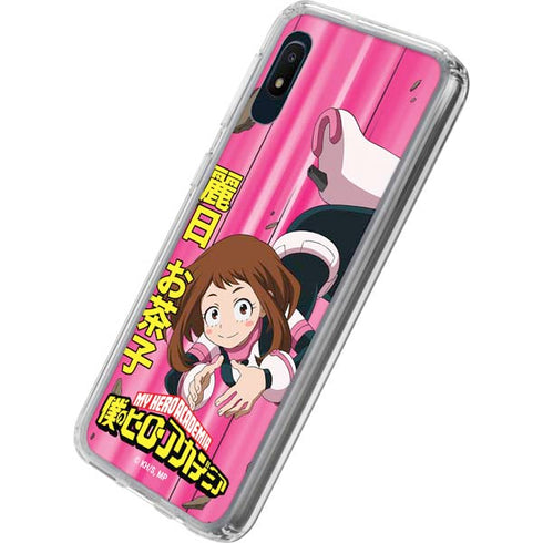 My Hero Academia Ochaco Uraraka Season 4 Galaxy A10e Clear Case