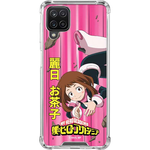 My Hero Academia Ochaco Uraraka Season 4 Galaxy A12 Clear Case