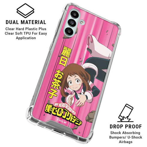 My Hero Academia Ochaco Uraraka Season 4 Galaxy A13 5G Clear Case