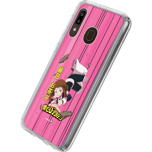 My Hero Academia Ochaco Uraraka Season 4 Galaxy A20 Clear Case