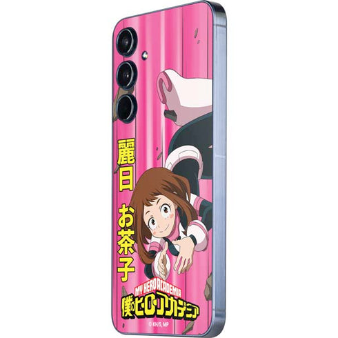 My Hero Academia Ochaco Uraraka Season 4 Galaxy A35 5G Skin