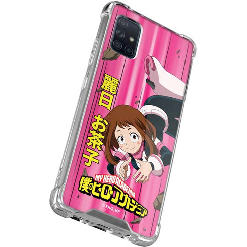 My Hero Academia Ochaco Uraraka Season 4 Galaxy A51 5G Clear Case