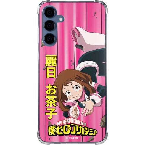 My Hero Academia Ochaco Uraraka Season 4 Galaxy A55 5G Clear Case