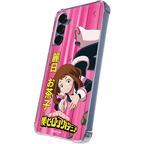 My Hero Academia Ochaco Uraraka Season 4 Galaxy A55 5G Clear Case