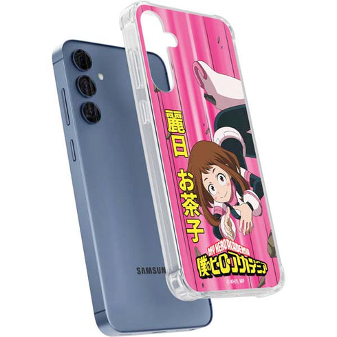 My Hero Academia Ochaco Uraraka Season 4 Galaxy A55 5G Clear Case