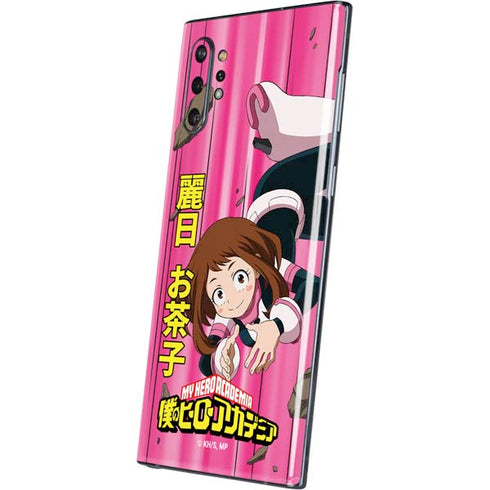 My Hero Academia Ochaco Uraraka Season 4 Galaxy Note 10 Plus Skin