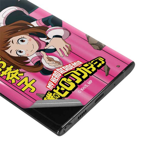 My Hero Academia Ochaco Uraraka Season 4 Galaxy Note 10 Plus Skin