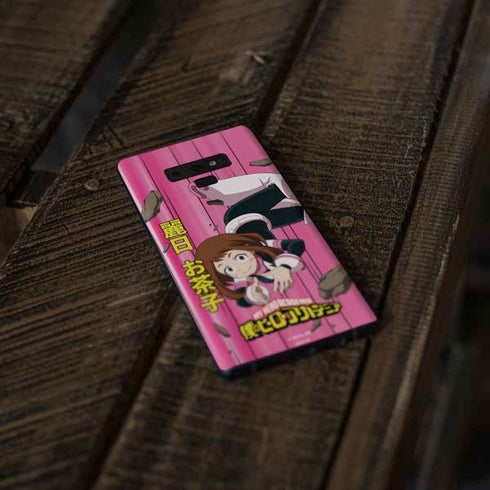 My Hero Academia Ochaco Uraraka Season 4 Galaxy Note 9 Skin