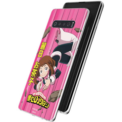 My Hero Academia Ochaco Uraraka Season 4 Galaxy S10 Plus Skin
