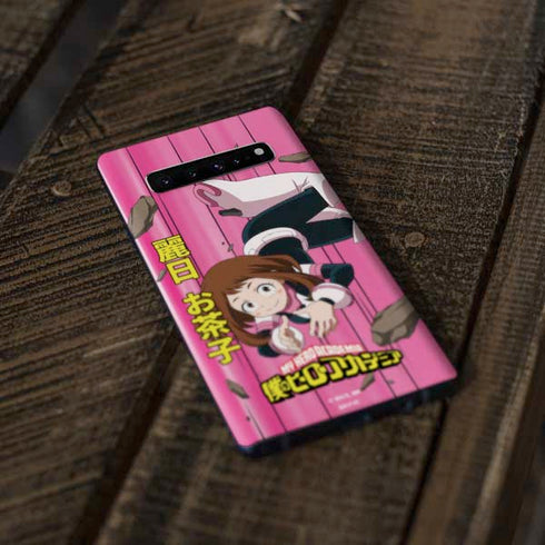 My Hero Academia Ochaco Uraraka Season 4 Galaxy S10 Plus Skin