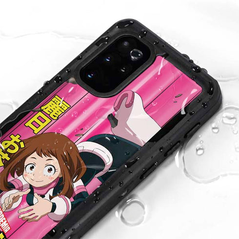 My Hero Academia Ochaco Uraraka Season 4 Galaxy S20 Plus Waterproof Case