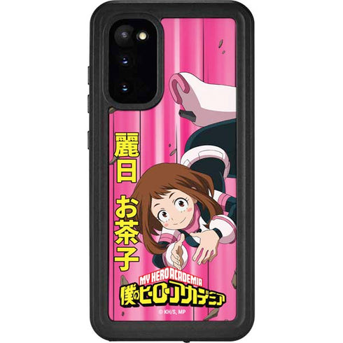 My Hero Academia Ochaco Uraraka Season 4 Galaxy S20 Waterproof Case