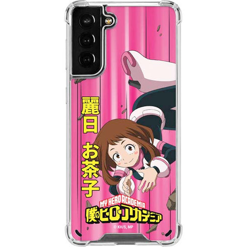 My Hero Academia Ochaco Uraraka Season 4 Galaxy S21 Plus 5G Clear Case