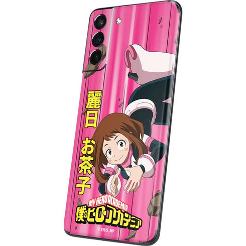 My Hero Academia Ochaco Uraraka Season 4 Galaxy S21 Plus 5G Skin