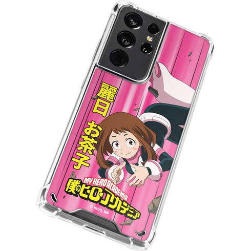 My Hero Academia Ochaco Uraraka Season 4 Galaxy S21 Ultra 5G Clear Case