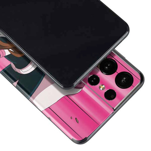 My Hero Academia Ochaco Uraraka Season 4 Galaxy S21 Ultra 5G Skin