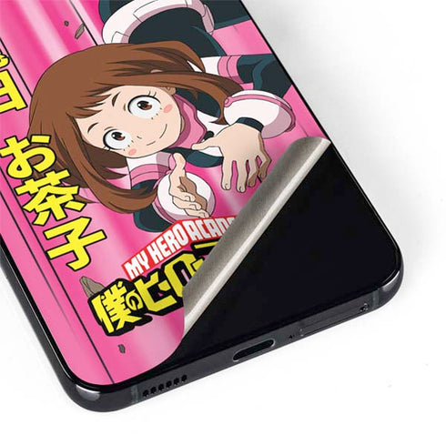 My Hero Academia Ochaco Uraraka Season 4 Galaxy S22 Skin