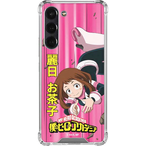 My Hero Academia Ochaco Uraraka Season 4 Galaxy S23 Plus Clear Case
