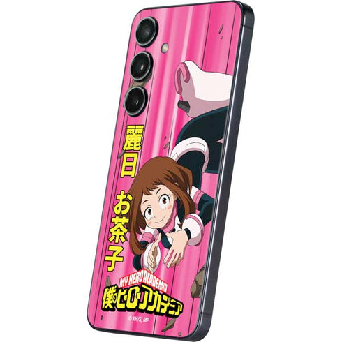 My Hero Academia Ochaco Uraraka Season 4 Galaxy S25 Plus Skin