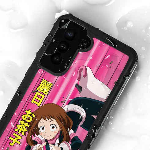 My Hero Academia Ochaco Uraraka Season 4 Galaxy S24 Plus Waterproof Case