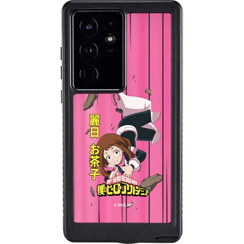 My Hero Academia Ochaco Uraraka Season 4 Galaxy S24 Ultra Waterproof Case