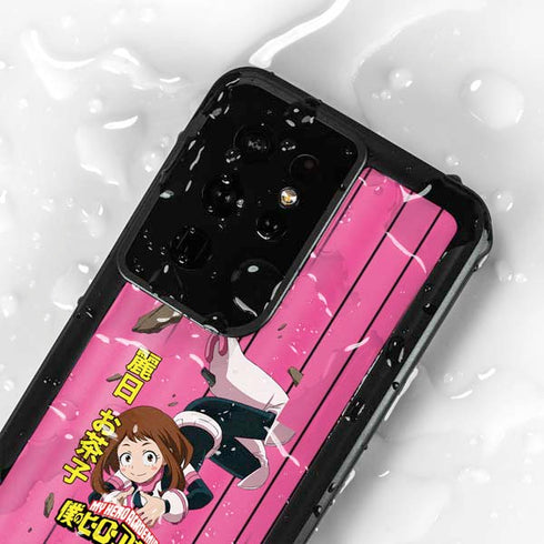 My Hero Academia Ochaco Uraraka Season 4 Galaxy S24 Ultra Waterproof Case