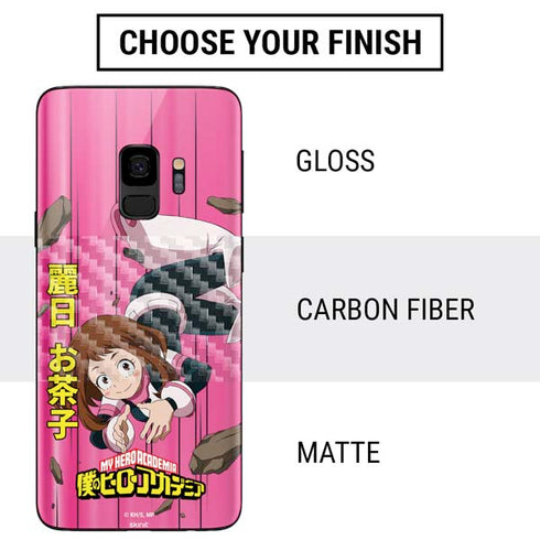 My Hero Academia Ochaco Uraraka Season 4 Galaxy S9 Skin
