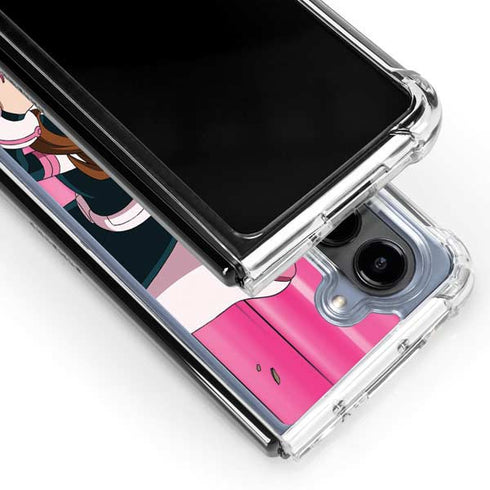 My Hero Academia Ochaco Uraraka Season 4 Galaxy Z Fold5 5G Clear Case