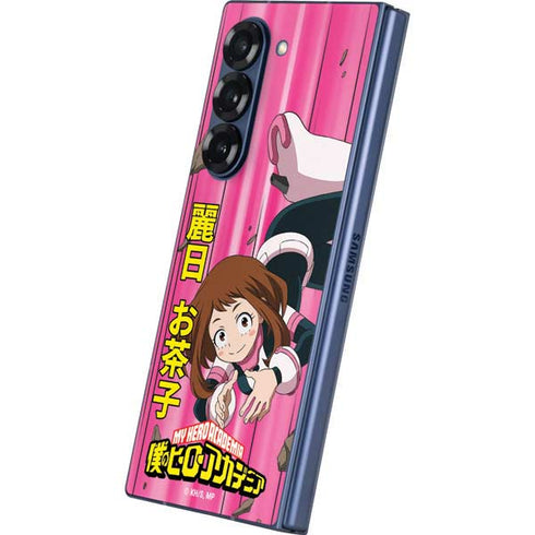 My Hero Academia Ochaco Uraraka Season 4 Galaxy Z Fold6 Skin