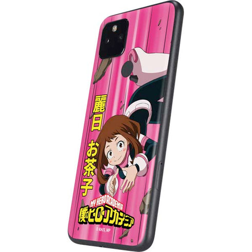 My Hero Academia Ochaco Uraraka Season 4 Google Pixel 4a 5G Skin