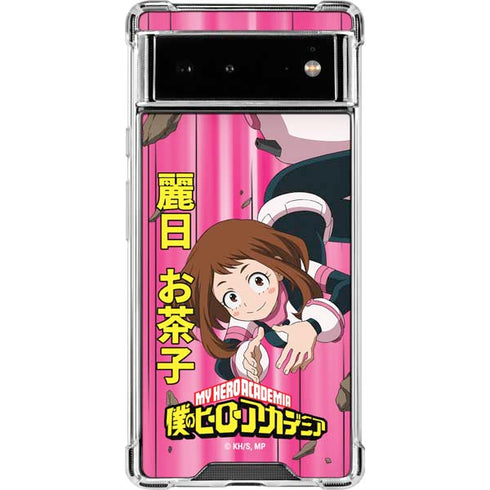 My Hero Academia Ochaco Uraraka Season 4 Google Pixel 6 Clear Case
