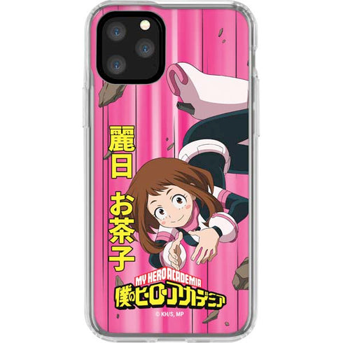 My Hero Academia Ochaco Uraraka Season 4 iPhone 11 Pro Clear Case