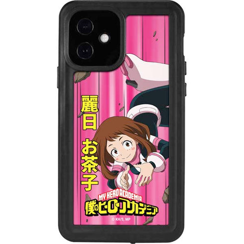 My Hero Academia Ochaco Uraraka Season 4 iPhone 12 Waterproof Case