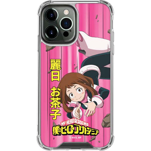 My Hero Academia Ochaco Uraraka Season 4 iPhone 13 Pro Max Clear Case