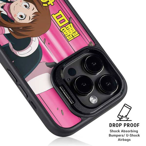 My Hero Academia Ochaco Uraraka Season 4 iPhone 15 Pro Kickstand Case