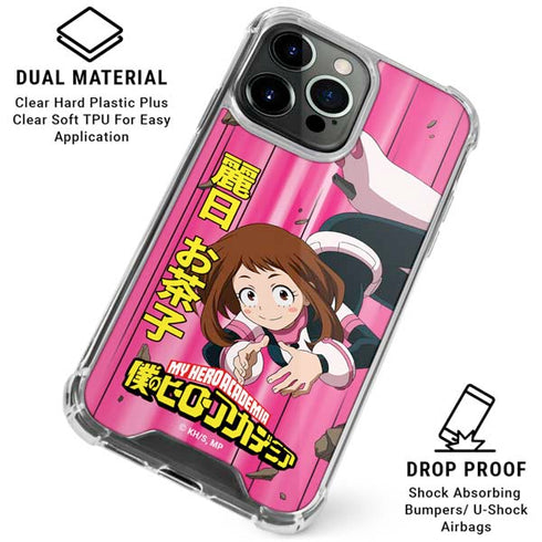 My Hero Academia Ochaco Uraraka Season 4 iPhone 15 Pro Max Clear Case