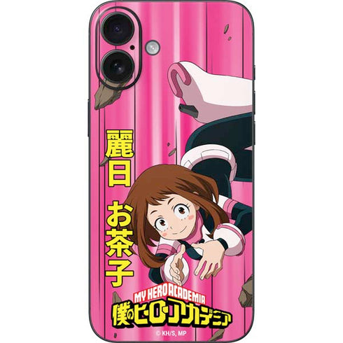 My Hero Academia Ochaco Uraraka Season 4 iPhone 16 Plus Skin