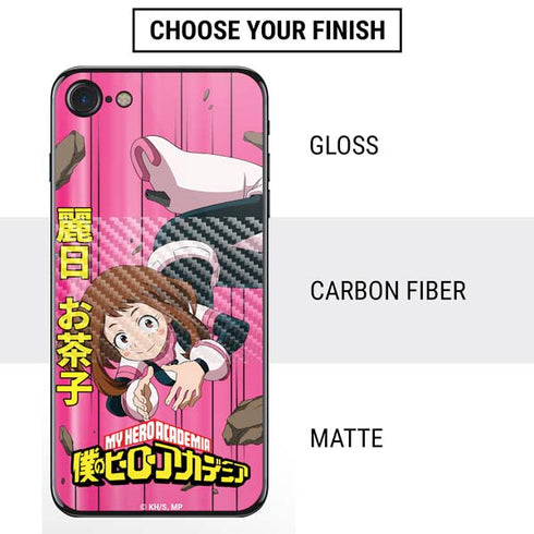 My Hero Academia Ochaco Uraraka Season 4 iPhone SE (2nd & 3rd Gen) Skin